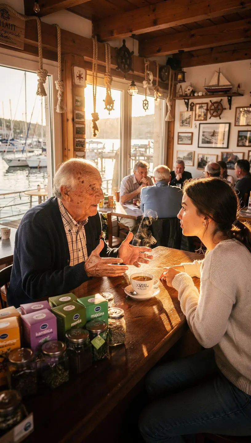 Parfemirana čajna mješavina u zlatnom pakiranju.