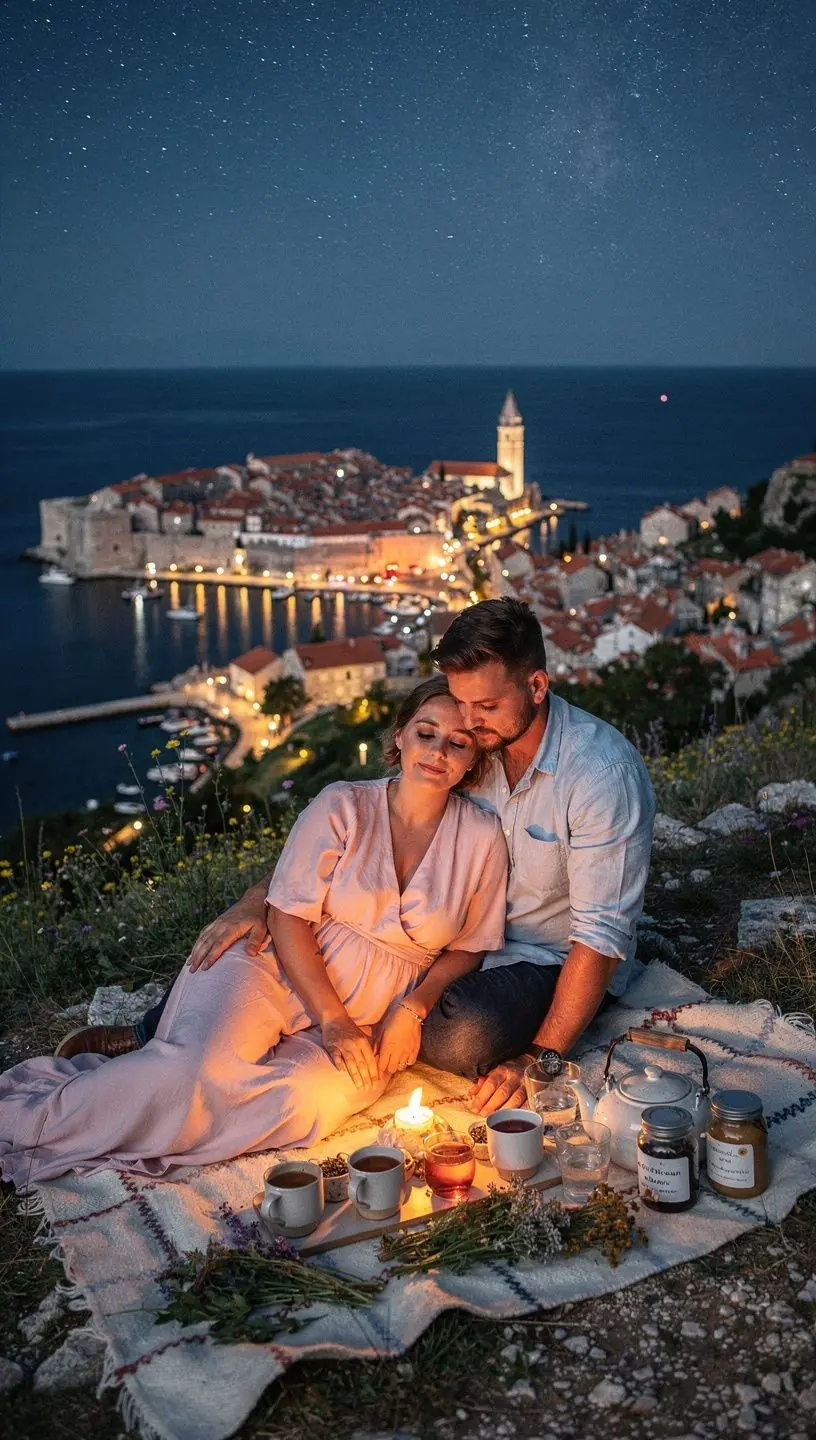 Čajna žličica s medom i limunom uz šalicu čaja.